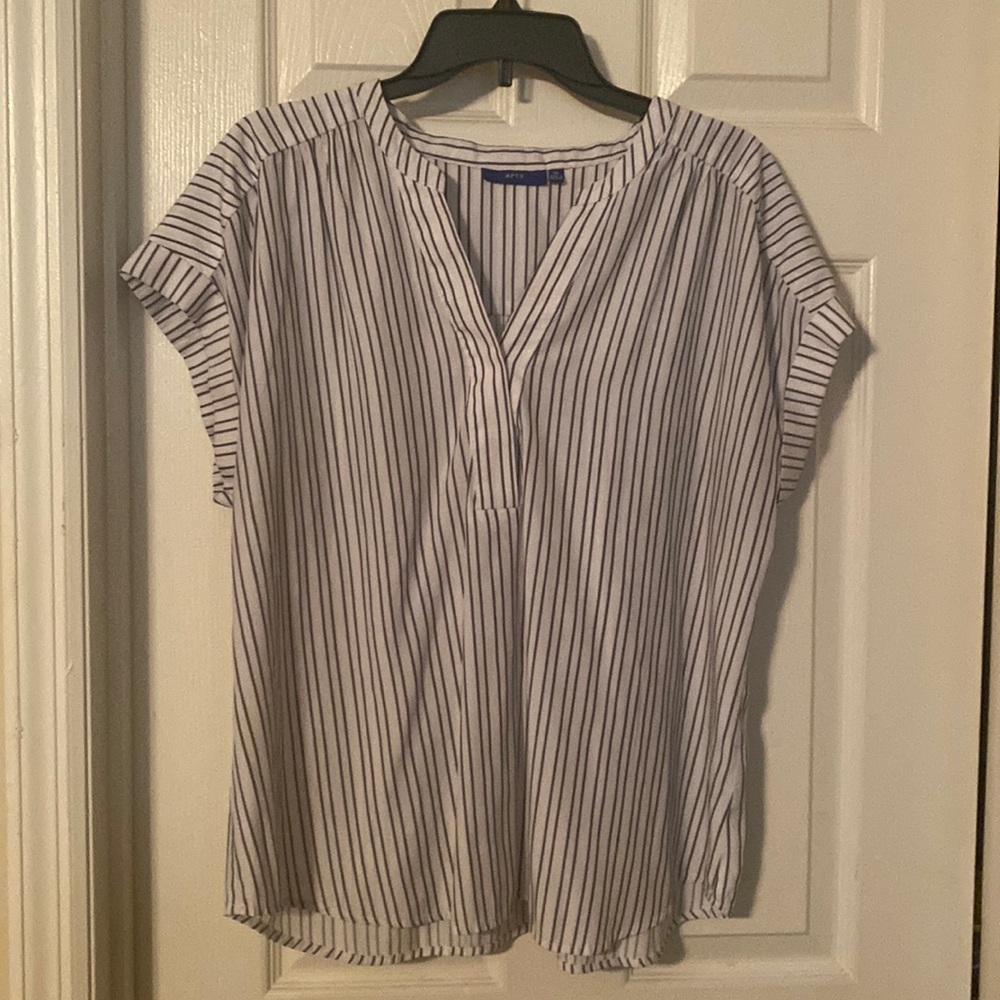 White striped top